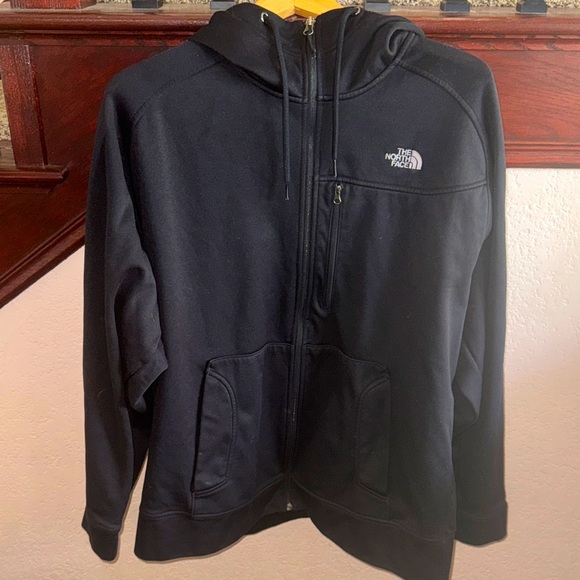 The North Face Men's Size XL Black Performance Jacket With Zip Up Pockets Hoodie - Picture 1 of 6